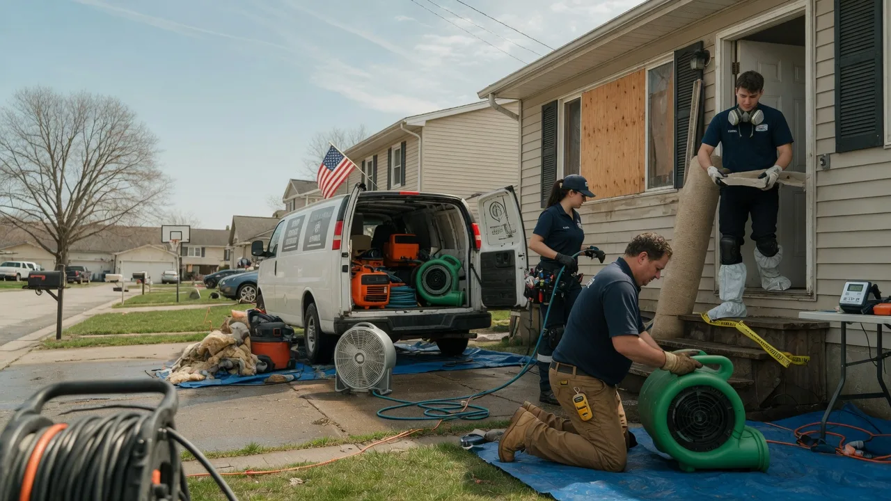 Water Damage Restoration in Berlin, ND near me